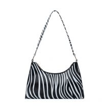 Sac à main à imprimé léopard sous les aisselles, sac à main polyvalent et simple à bandoulière