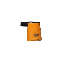 Sac à outils en cuir suédé de haute qualité avec ceinture orange et noire