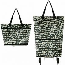 Sac à provisions pliable réutilisable 2 en 1 sac de grande capacité de supermarché à la maison, - Ahlsen