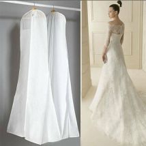 Sac à vêtements respirant robe de mariée housse de robe de mariée housse de protection