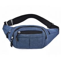 Basetbl - Sac banane à bandoulière pour hommes et femmes, grand sac banane pour entraînement en plein air, voyage, cours à pied décontracté