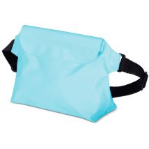 Sac banane imperméable en PVC pour téléphone, documents, Outdoor - bleu clair