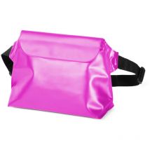 Sac banane imperméable en PVC pour téléphone, documents, Outdoor - rose