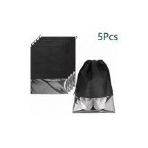 Sac à Chaussures de Voyage, Grand Sac de Rangement Anti-Poussière Imperméable pour Chaussures, avec Fenêtre Transparente, pour Voyage et Sport