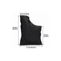 Sac D'Aspirateur De Souffleuse à Feuilles Sac Pour Aspirateur Souffleur Sac D'Aspirateur De Souffleuse RéSistant Corrosion Sac Broyeur Souffleur Sac