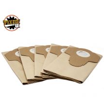Sac d'aspirateur Sac de rechange Pack de 5 pour aspirateur eau et poussière AquaVac Boxter Excell