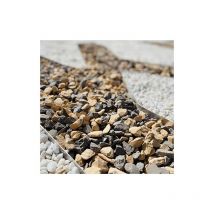 King Matériaux - Sac de +/- 400 kg = 5M² Gravier jaune et gris 14/20