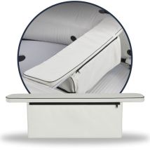 Nemaxx - Sac de banquette professionnel 70 cm, avec housse de coussin pour bateau gonflable de 230 cm – Coussin de siège pour bateau avec sac – Sac