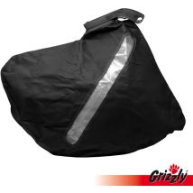 Grizzly - Sac de collecte pour aspirateur à feuilles/souffleur à feuilles avec raccord carré, fermeture éclair, capacité de 50 l, indicateur de