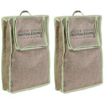 Sac de conservation fruits et légumes Eco concept (Lot de 2)