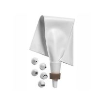 Accessoire de cuisson – Flexible Transparent Antidérapant – 5 becs interchangeables – ELIPLAST