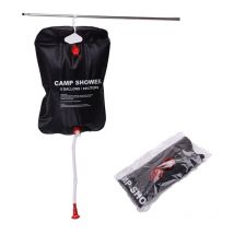 Sac de Douche Solaire, 25L Douche Camping Sac de Solaire Sac de Douche de Camping Solaire Chauffage Solaire Sac d'eau Portable avec Tuyau et Tête de