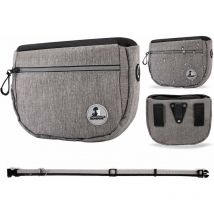 Sac de Dressage pour Chien, Sac à Friandises pour Chien Sac de Nourriture, Multifonctionnel Poches de Formation d'animal, Pochettes avec Bandoulière