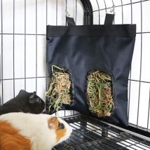 Sac de foin pour lapin, sacs de mangeoire à foin pour lapin, sac de foin suspendu, sac de mangeoire à foin pour cochon d'Inde, sac de mangeoire à