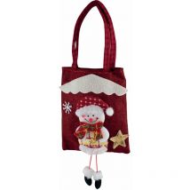 Sac de Noël : Bonhomme de neige