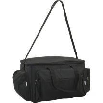 Sac de pêche imperméable noir tissu oxford