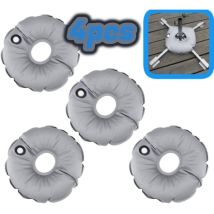 Sac de Poids de Base de Drapeau - Sac pour Poids de Base Drapeau pour Support de Parapluie extérieur pour marché avec Base de Parasol pour Plage/4