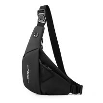 Sac de poitrine pour hommes, nouveau sac de poitrine en film de peau, sac de poitrine de voyage hydrofuge de grande capacité