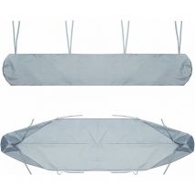 Sac de Protection pour Store Banne, 4m Housse de Protection Anti-poussière pour auvent de terrasse Gris Housse de Rangement pour auvent de terrasse,