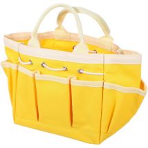 Lntyq - Sac de rangement en toile, sacs fourre-tout, sac organisateur d'outils, sac de rangement en toile, sacs de jardin pour outils, sacs de