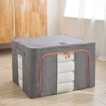 Sac de rangement pliable pour vêtements, boîte de rangement pour vêtements, couette, couverture, oreiller, jouet, veste, vêtements 66L