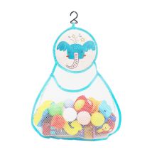 Sac de rangement pour jouets de salle de bain pour enfants pour le stockage de jouets de bain dessin animé sac suspendu de grande capacité(éléphant)