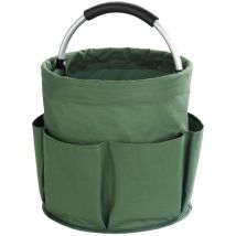 Jusch - Sac de rangement pour outils multifonctions de jardin (vert militaire)