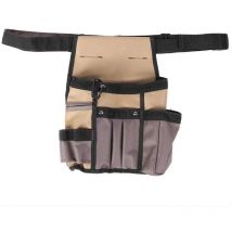 Sac de Taille de Jardin, Sac de Ceinture Multifonctionnel Portable pour Outils de Jardinage, Ceinture réglable