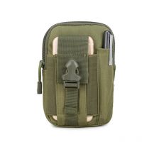 Ensoleille - Sac de taille tactique, sac de taille compact militaire en nylon sac de ceinture pour gadgets téléphone utilitaire camping(vert armée)