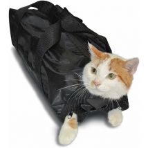 Heguyey - Sac de toilettage pour chat, sac de retenue pour chat durable et polyvalent pour garder les chats en sécurité pendant le toilettage et/ou