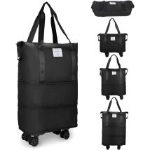 Tonchean - Sac de transport, grande capacité, sac Boston, sac de sport, sac pliable, sac à dos portable, sac de voyage, extensible, valise, sac de