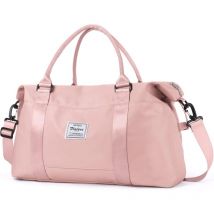 Aougo - Sac de Voyage Cabine Bagage 45x36x20, Grand imperméable Duffle Bag,Sac de Voyage Cabine Bagage 45x36x20, Grand imperméable Duffle Bag, Rose
