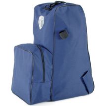Vert - Sac en nylon pour bottes, casquette et fouet, couleur unie avec bord contrasté