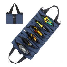 Gotrays - Sac à outils de stockage d'entretien de voiture Kit d'outils de matériel de toile de voiture Sac à outils,bleu