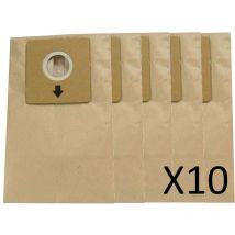 Sac papier aspirateur lotx10