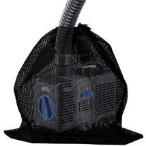 Sac Pompe avec Cordon Serrage, 45x45cm Sac Filtrant Pompe à Eau Sac Filtrant pour Pompe Bassin Accessoires Sac en Filet Filtrant Filtration