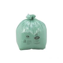 Sac poubelle 50 litres nf Environnement vert - 250 sacs - Maxiburo