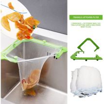 Sac Poubelle Jetable Anticolmatage - Support de Drainage Triangulaire, Évier, Filtre à Ordures