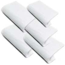 Wiltec Lot 5x Torchon pour pressoir – 260 x 260 x 460 mm – 12 L – Sac de filtrage en polyester – Robuste et fin – pour Presse manuelle pour Moût de