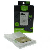 Home Equipement - Sac microfibre adaptable par 4 HEBE01+ pour Aspirateur alaska, arc en ciel, bestron, bluesky, bomann, carrefour home, chromex,