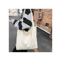 Sac Velours Côtelé Dame, Sac à Bandoulière en Velours Côtelé Toile Tote Bag Grand Sac à Bandoulière pour Femme Sac à Main Shopper Décontracté pour
