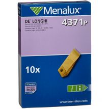 Sacchetto per Scope Delonghi Menalux 900256143 – Carta – 10 sacchetti – Aspirazione ottimale – Compatibile con modelli XCA e Colombina Super