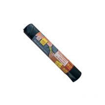 Confezione da 5 fodere rinforzate per bidoni da 50 l 100 micron Nero