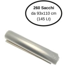 Sacchi Per Pattumiera Jumbo Strong Extra Forti Confezione Da 240 Sacchi Trasparenti