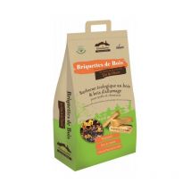 Sacco di Bricchetti di Legno - 4 kg La Chinonette
