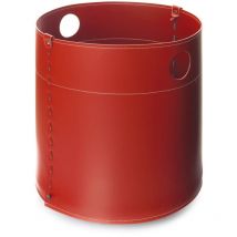 Firestyle - Sacco porta pellet o legna in cuoio Giro Bianco