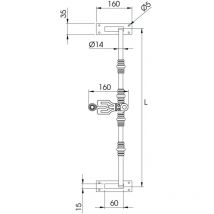 Torbel - Sac accessoire de croisée brut 0560S10