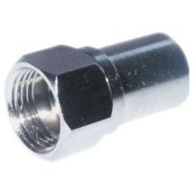 Axitronic – Fiches f C.A.E. – 100 pièces – Adaptateur et connecteur pour câble courant faible – Electricité et domotique