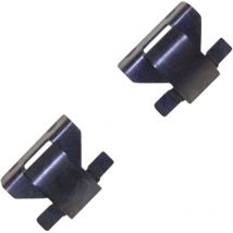 Sachet de 2 clips (74X2381) Four, cuisinière allenzi, atag, beha, beko, blanco, boreal, brandt, butler, caple, crystal, daewoo, de dietrich,