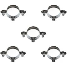 Sachet de 5 colliers simple métallique pour tube Ø36 - Ram